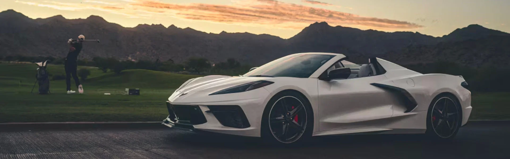 2025 Corvette Stingray White