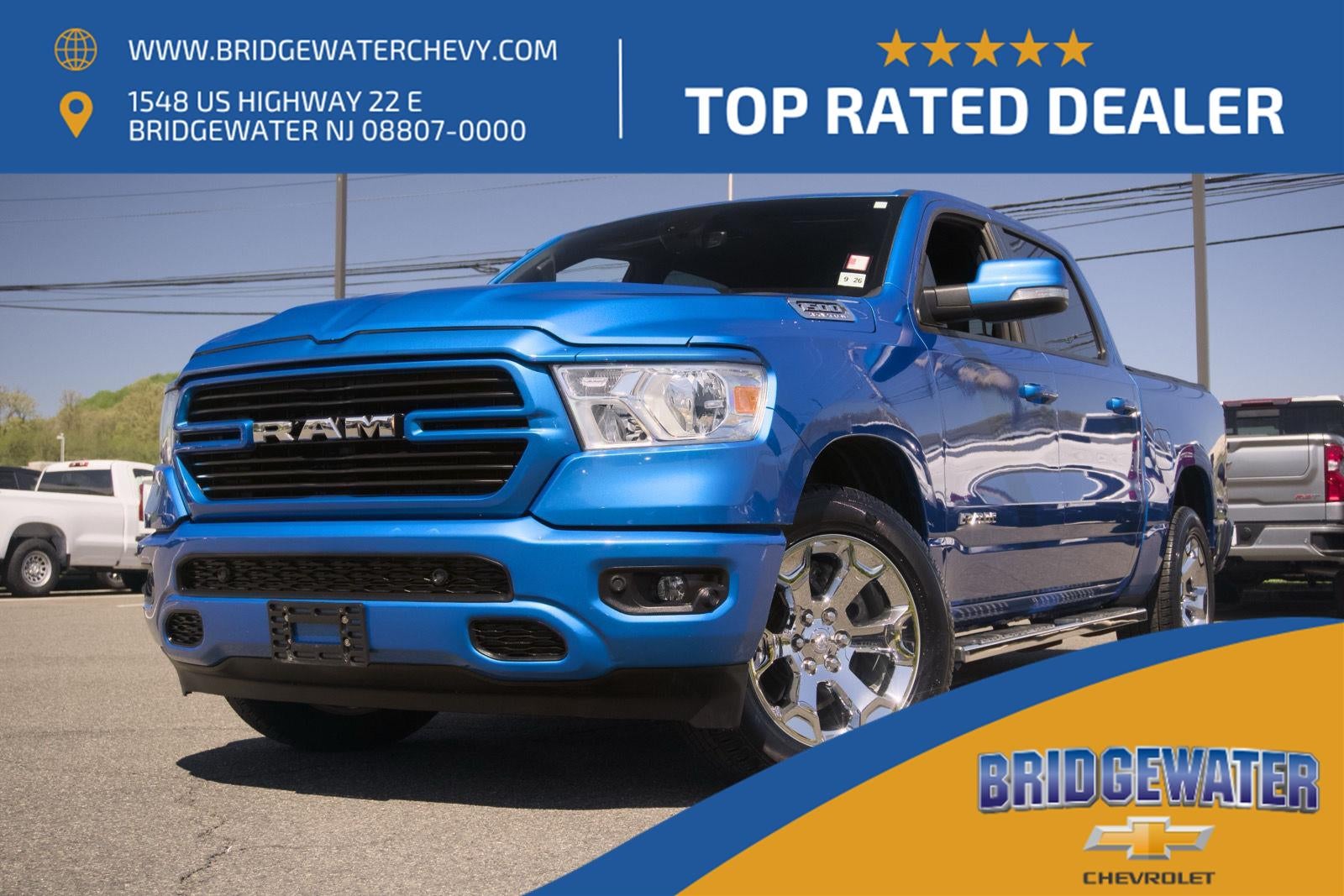 2021 RAM 1500 Big Horn/Lone Star 4x4 Crew Cab 5'7's photo