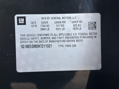 2017 Chevrolet Cruze LT