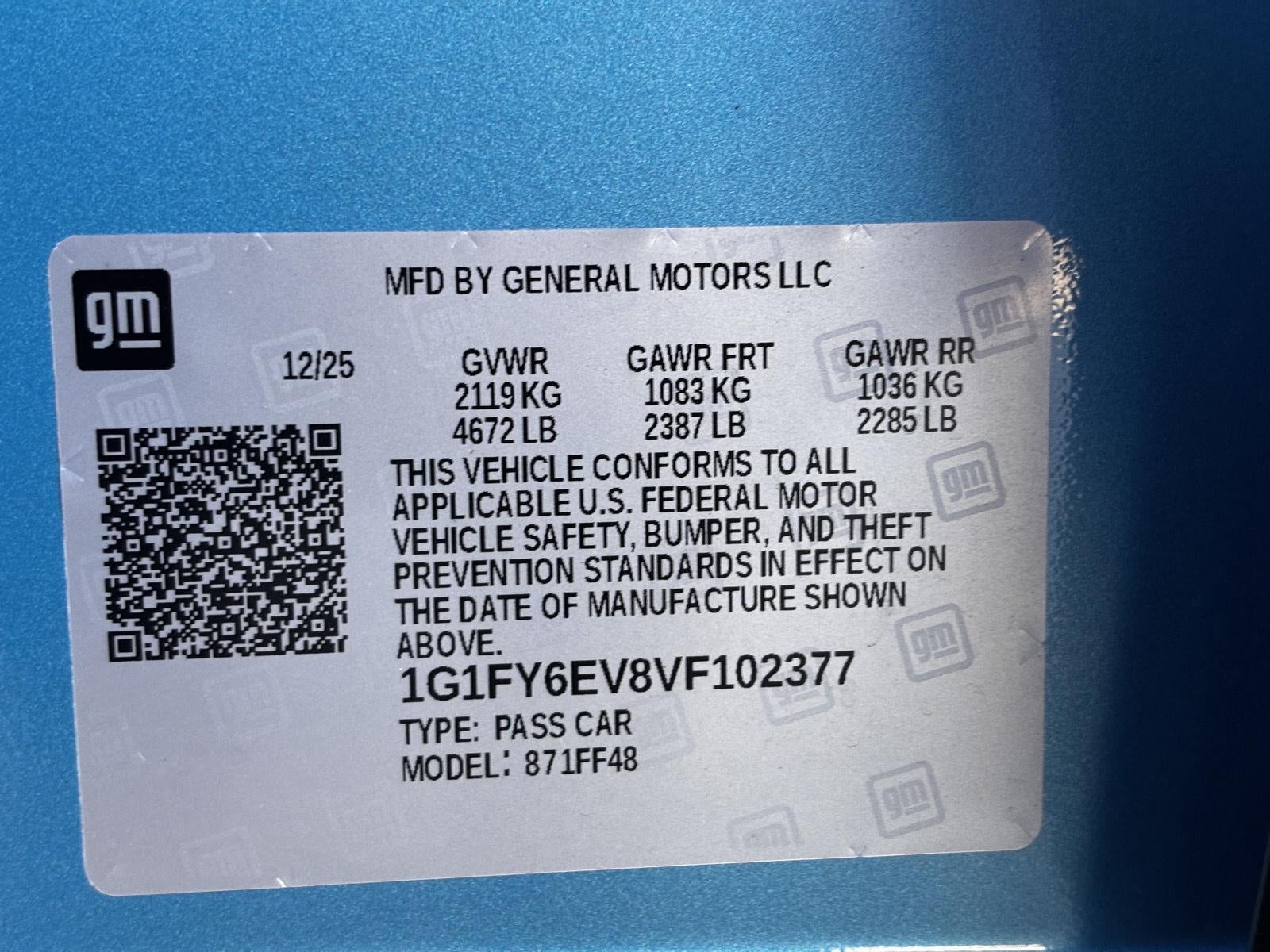 2027 Chevrolet Bolt LT