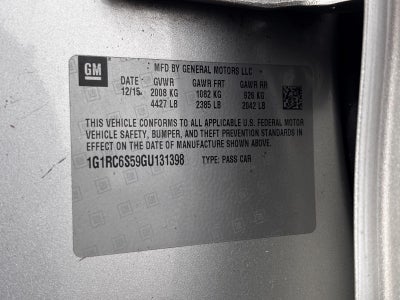 2016 Chevrolet Volt LT