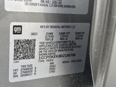 2024 Chevrolet Silverado 1500 LT (2FL)