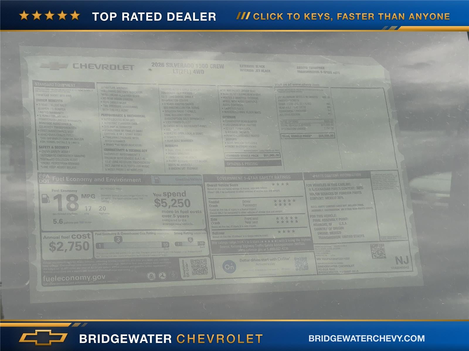 2026 Chevrolet Silverado 1500 LT (2FL)