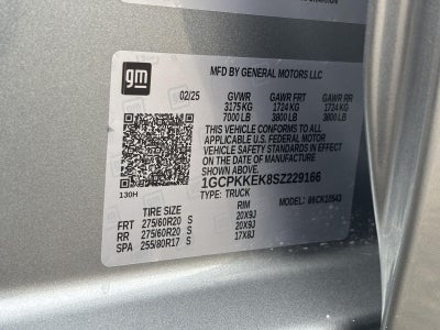 2025 Chevrolet Silverado 1500 LT (2FL)