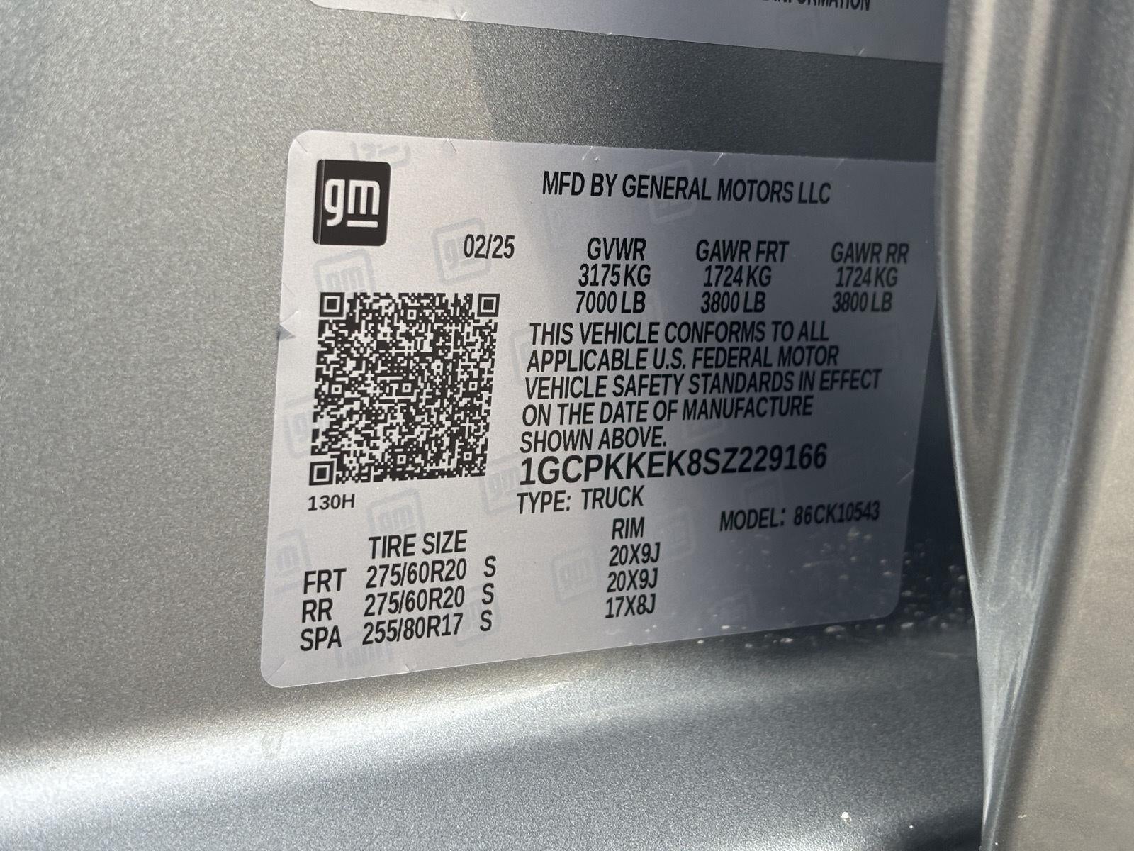 2025 Chevrolet Silverado 1500 LT (2FL)