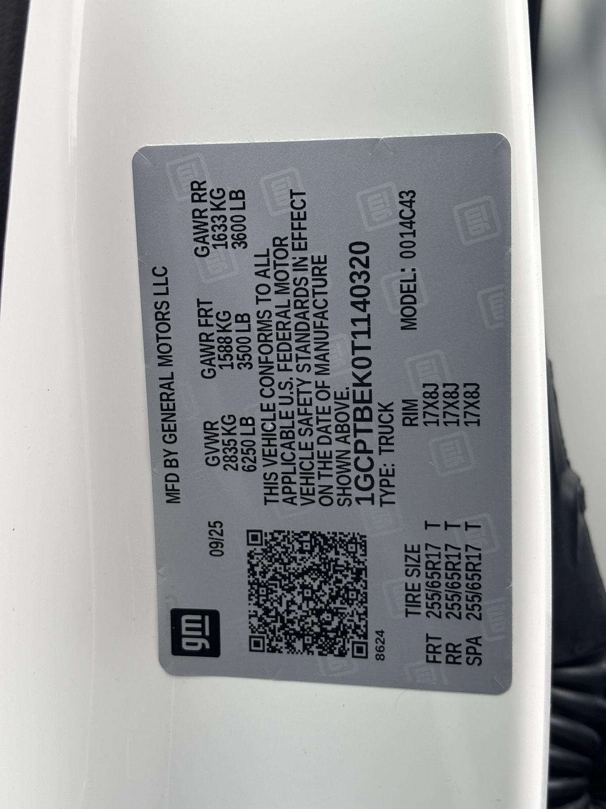 2026 Chevrolet Colorado WT