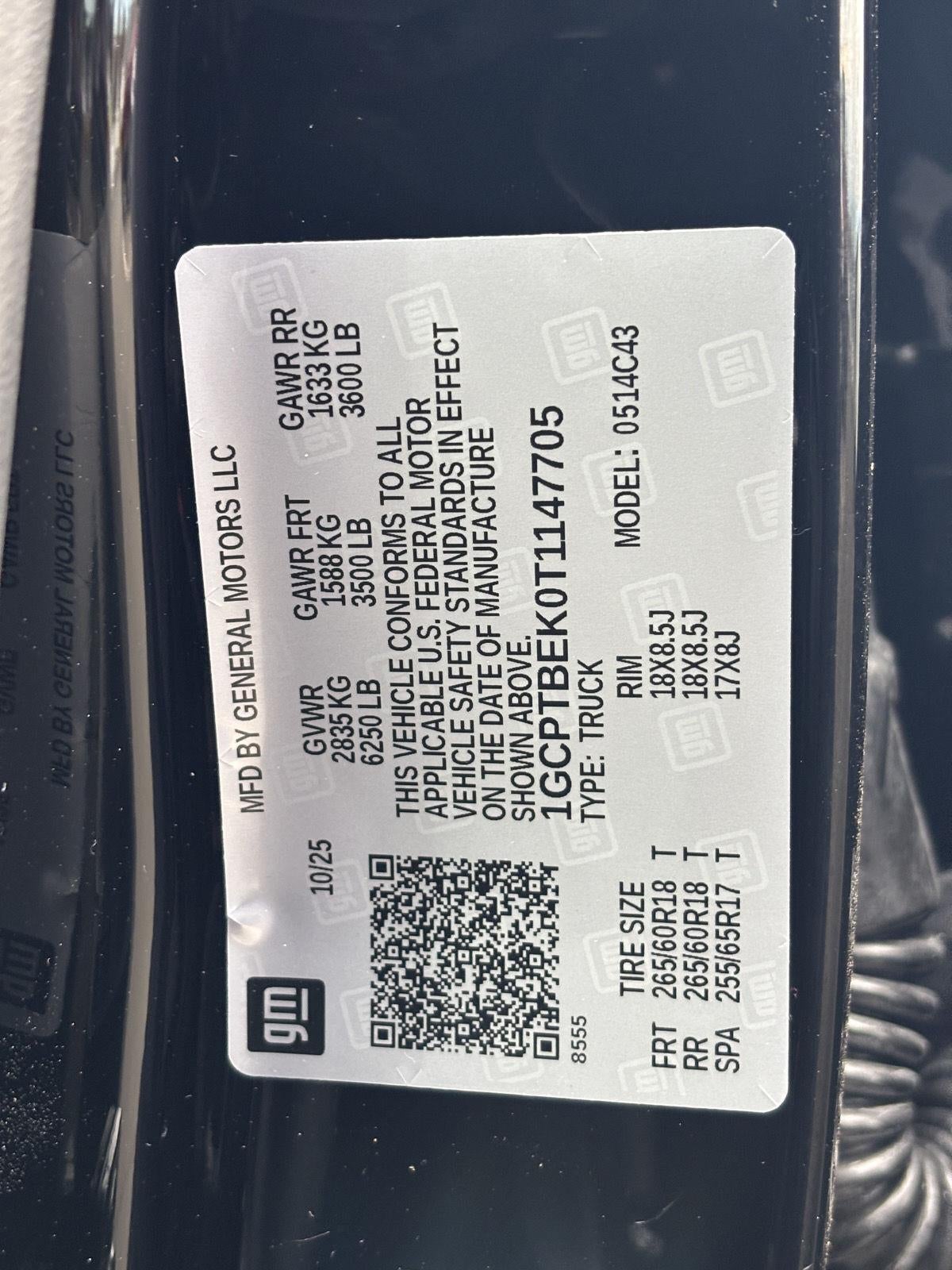 2026 Chevrolet Colorado WT