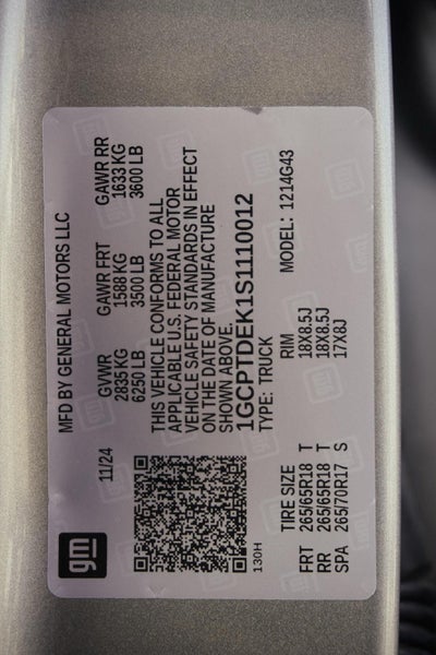 2025 Chevrolet Colorado Z71