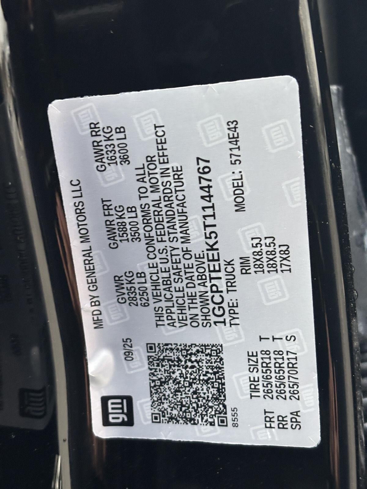 2026 Chevrolet Colorado Trail Boss