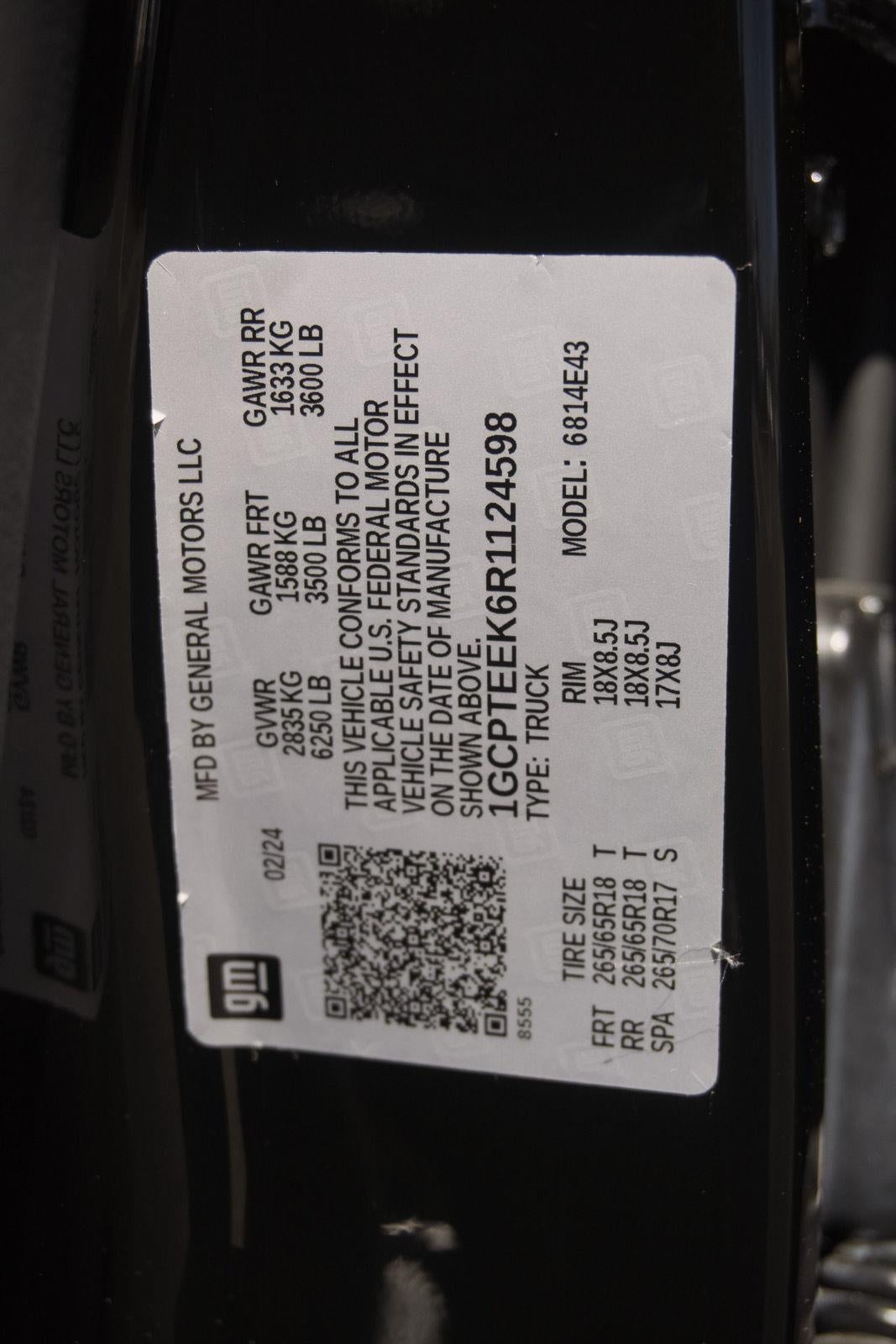 2024 Chevrolet Colorado Trail Boss