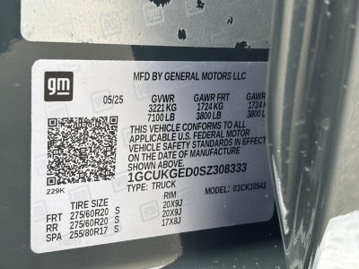 2025 Chevrolet Silverado 1500 LTZ