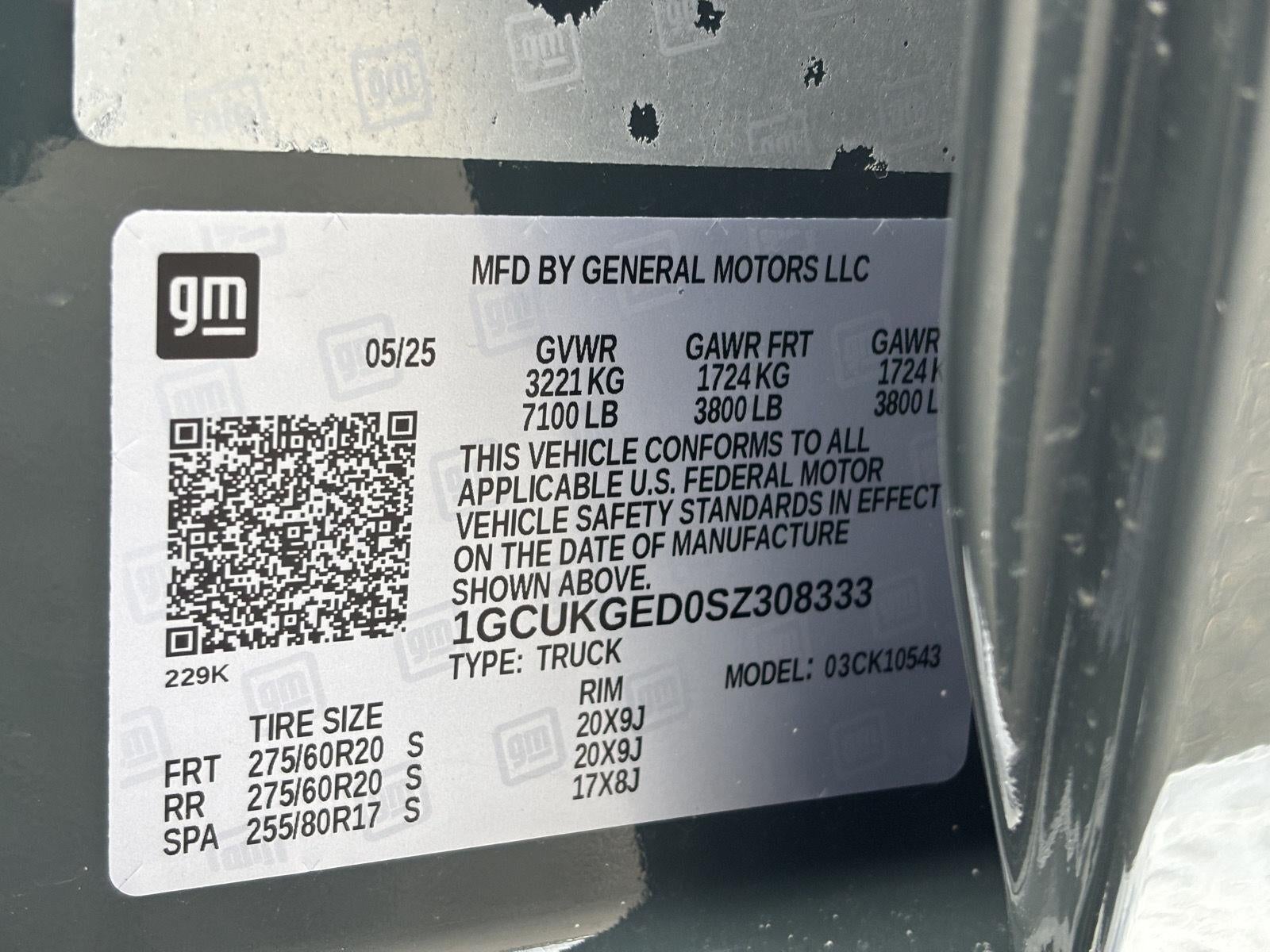 2025 Chevrolet Silverado 1500 LTZ