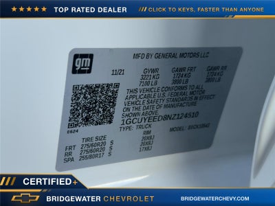 2022 Chevrolet Silverado 1500 LTD RST