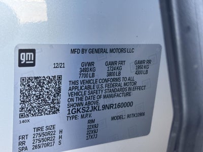 2022 GMC Yukon XL Denali