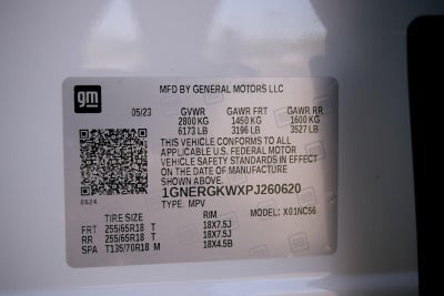 2023 Chevrolet Traverse LT Cloth