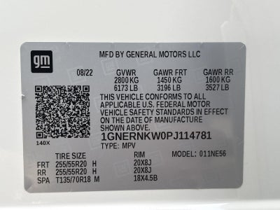 2023 Chevrolet Traverse High Country