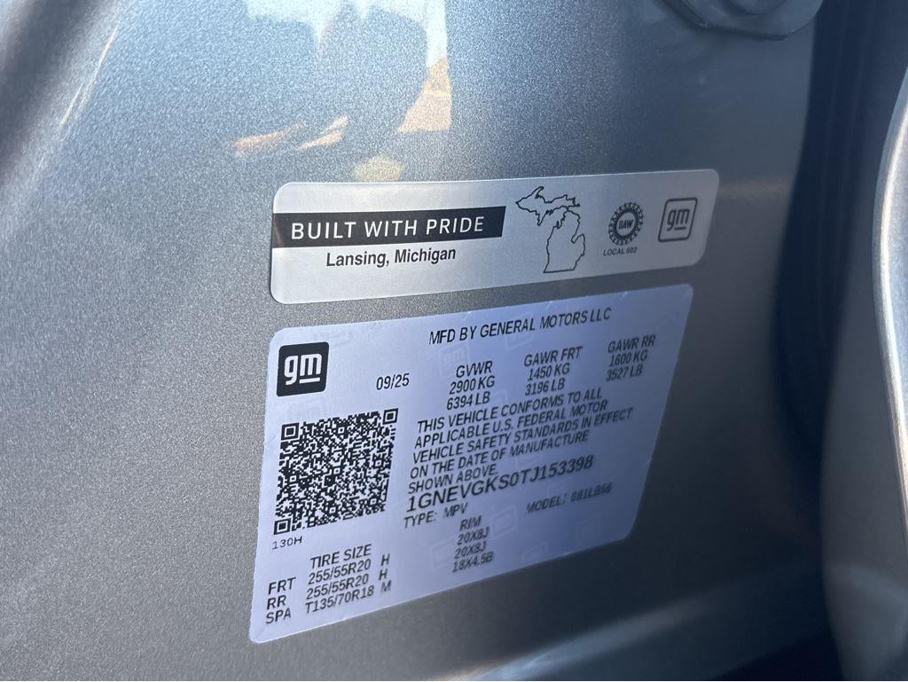 2026 Chevrolet Traverse LT