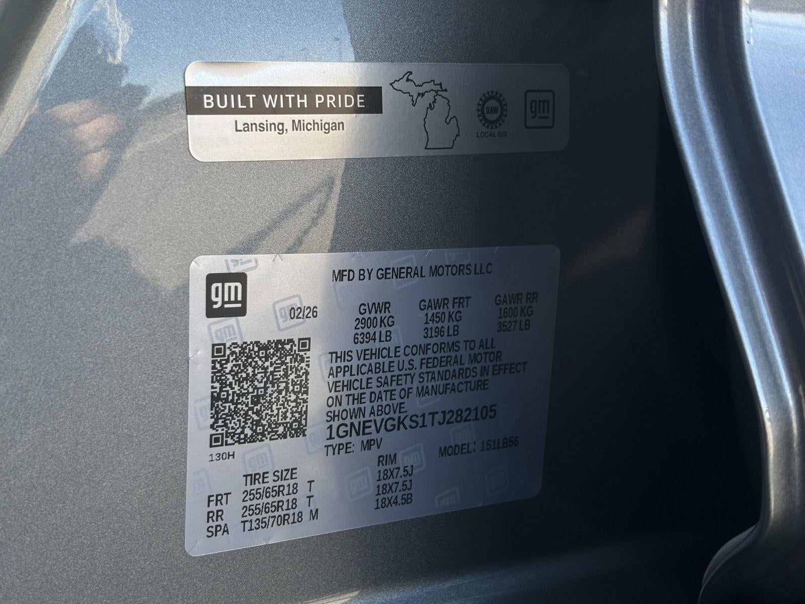 2026 Chevrolet Traverse LT