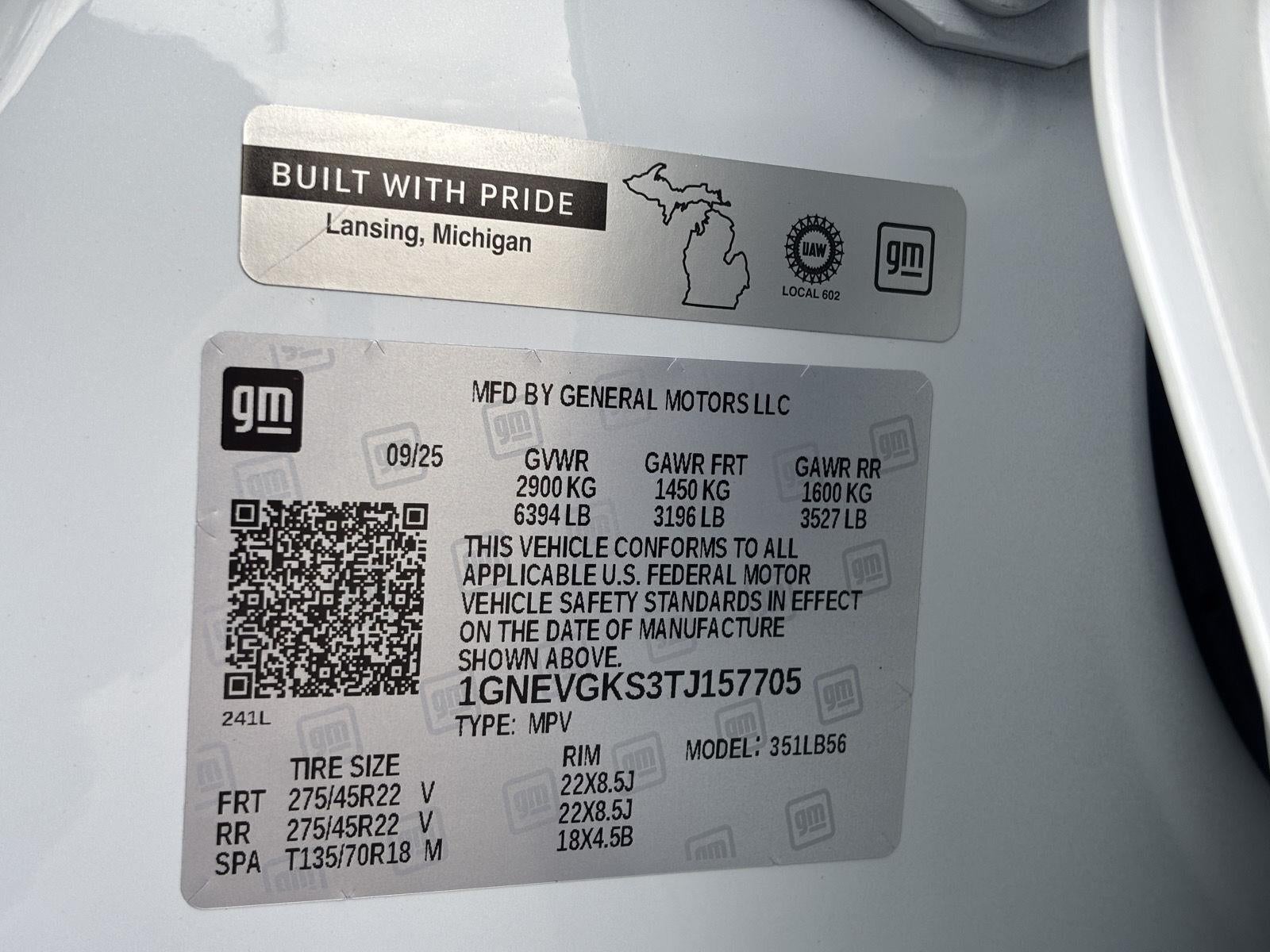 2026 Chevrolet Traverse LT