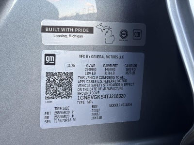 2026 Chevrolet Traverse LT