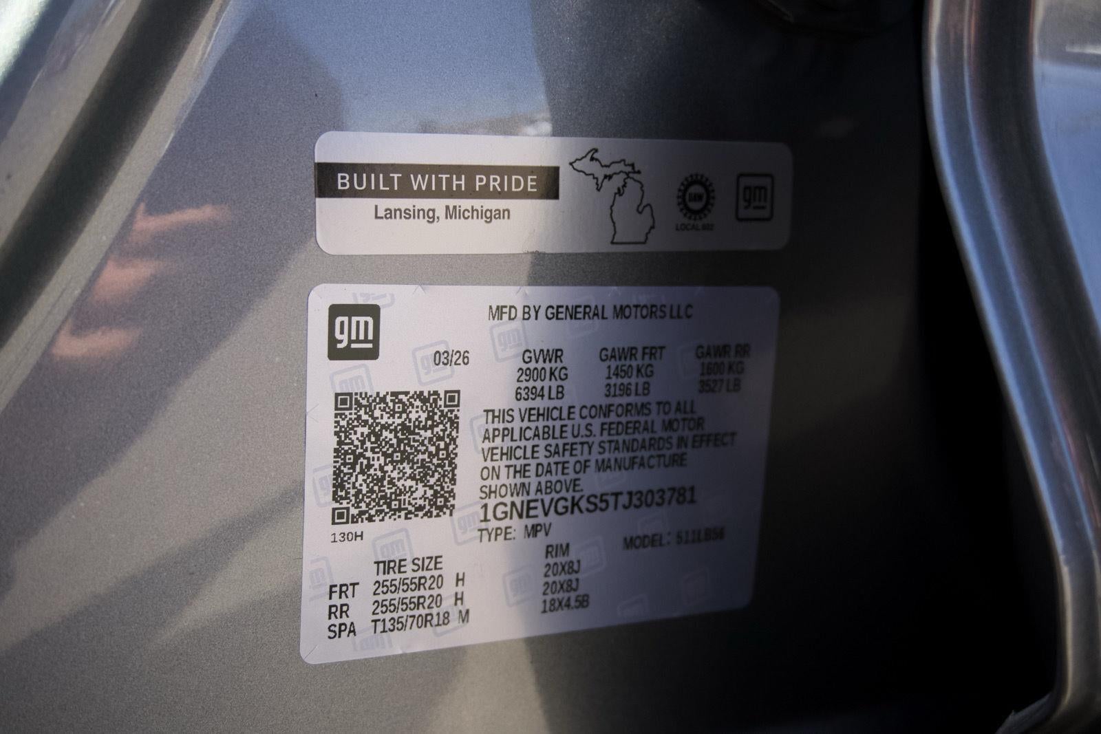 2026 Chevrolet Traverse LT