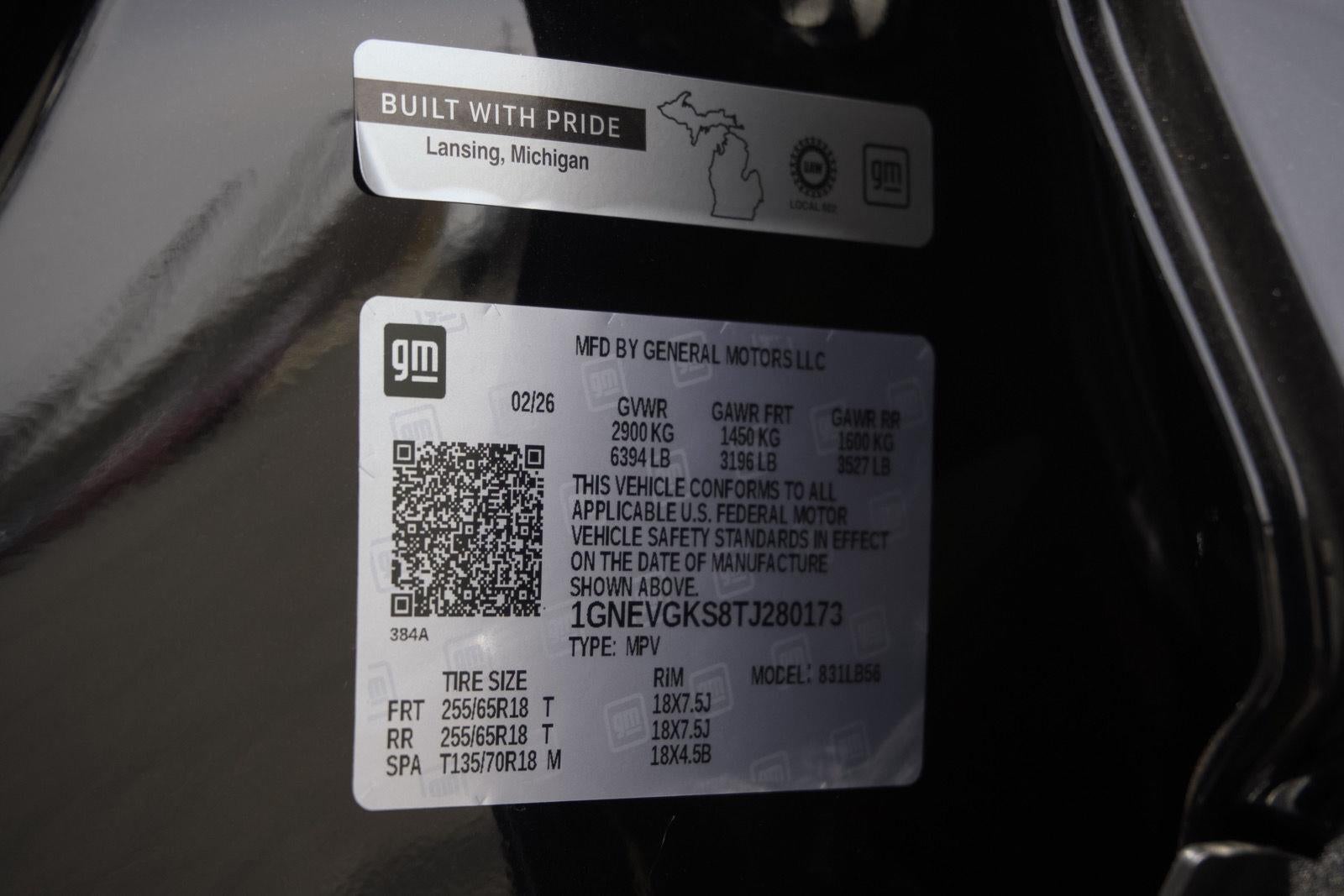 2026 Chevrolet Traverse LT