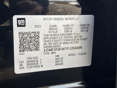 2023 Chevrolet Traverse LT Cloth