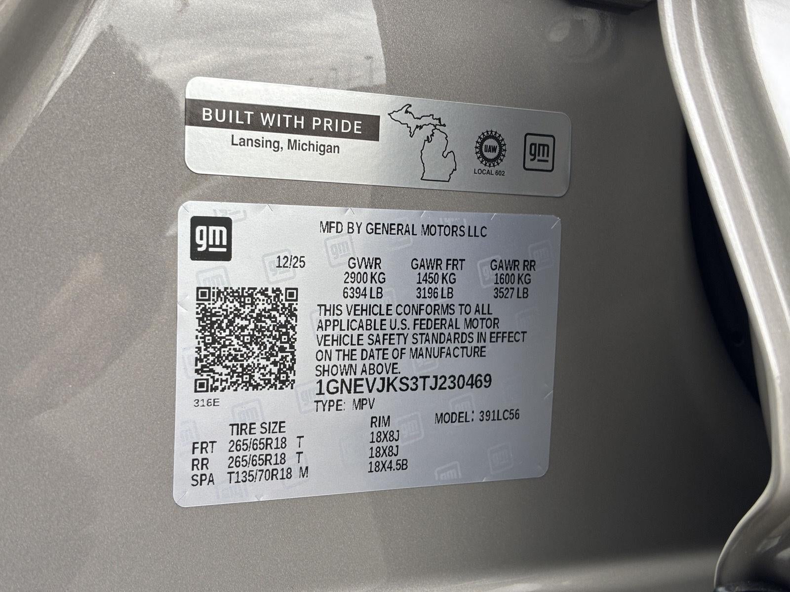 2026 Chevrolet Traverse Z71