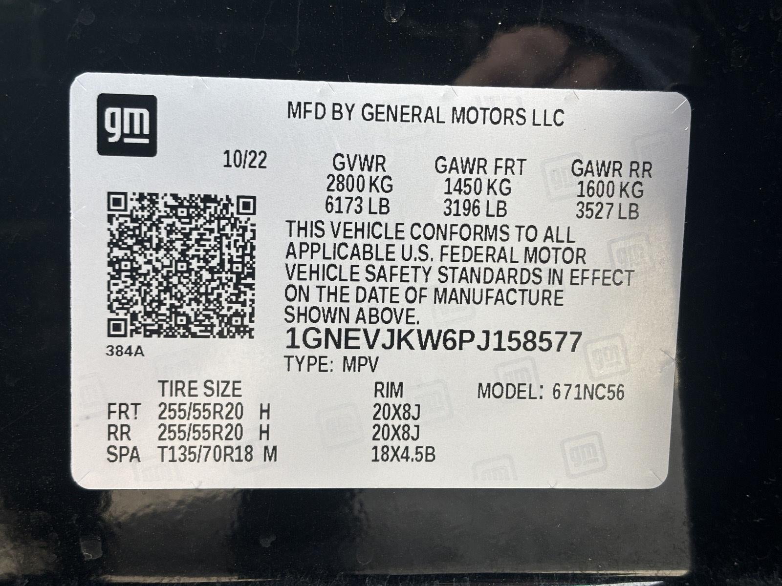 2023 Chevrolet Traverse RS