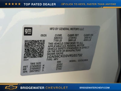 2027 Chevrolet Suburban LT