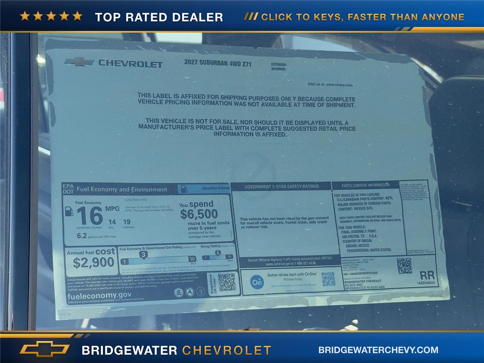 2027 Chevrolet Suburban Z71