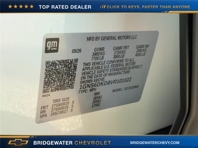 2027 Chevrolet Suburban Z71