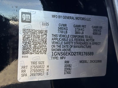 2026 Chevrolet Suburban RST