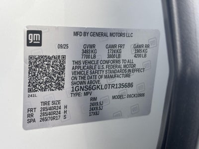 2026 Chevrolet Suburban High Country