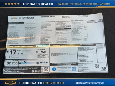 2027 Chevrolet Tahoe LT