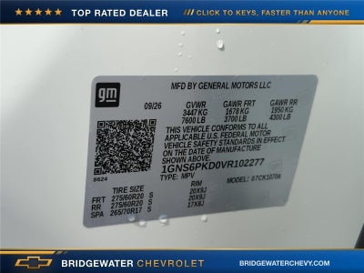 2027 Chevrolet Tahoe Z71