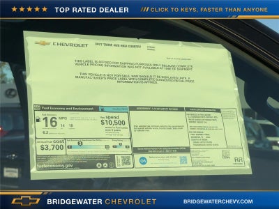 2027 Chevrolet Tahoe High Country