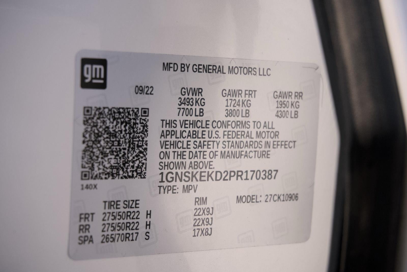 2023 Chevrolet Suburban RST