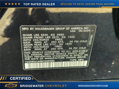 2024 Volkswagen Atlas 2.0T SE w/Technology
