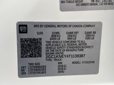 2026 Chevrolet Silverado 2500 HD LT