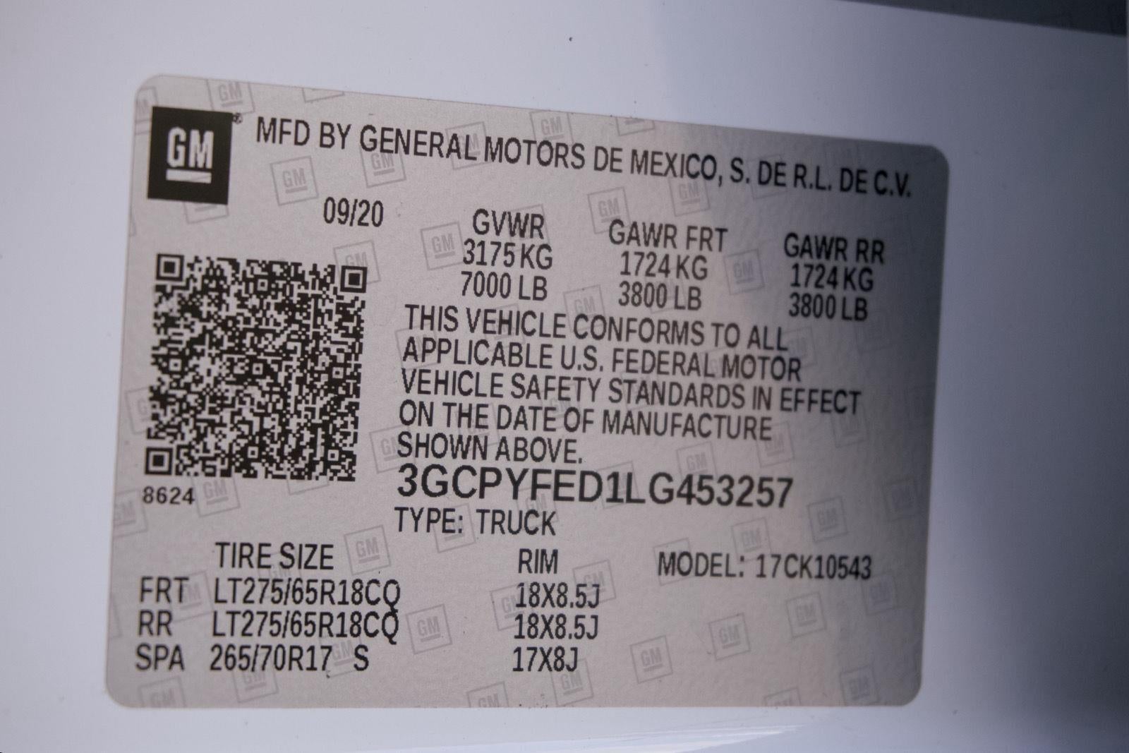 2020 Chevrolet Silverado 1500 LT Trail Boss