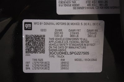 2023 Chevrolet Silverado 1500 ZR2