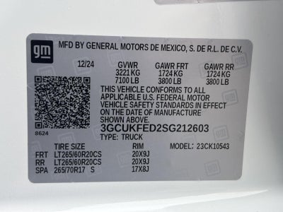 2025 Chevrolet Silverado 1500 LT Trail Boss