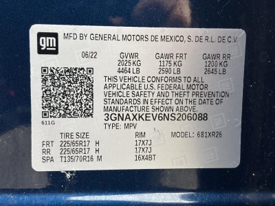 2022 Chevrolet Equinox LT