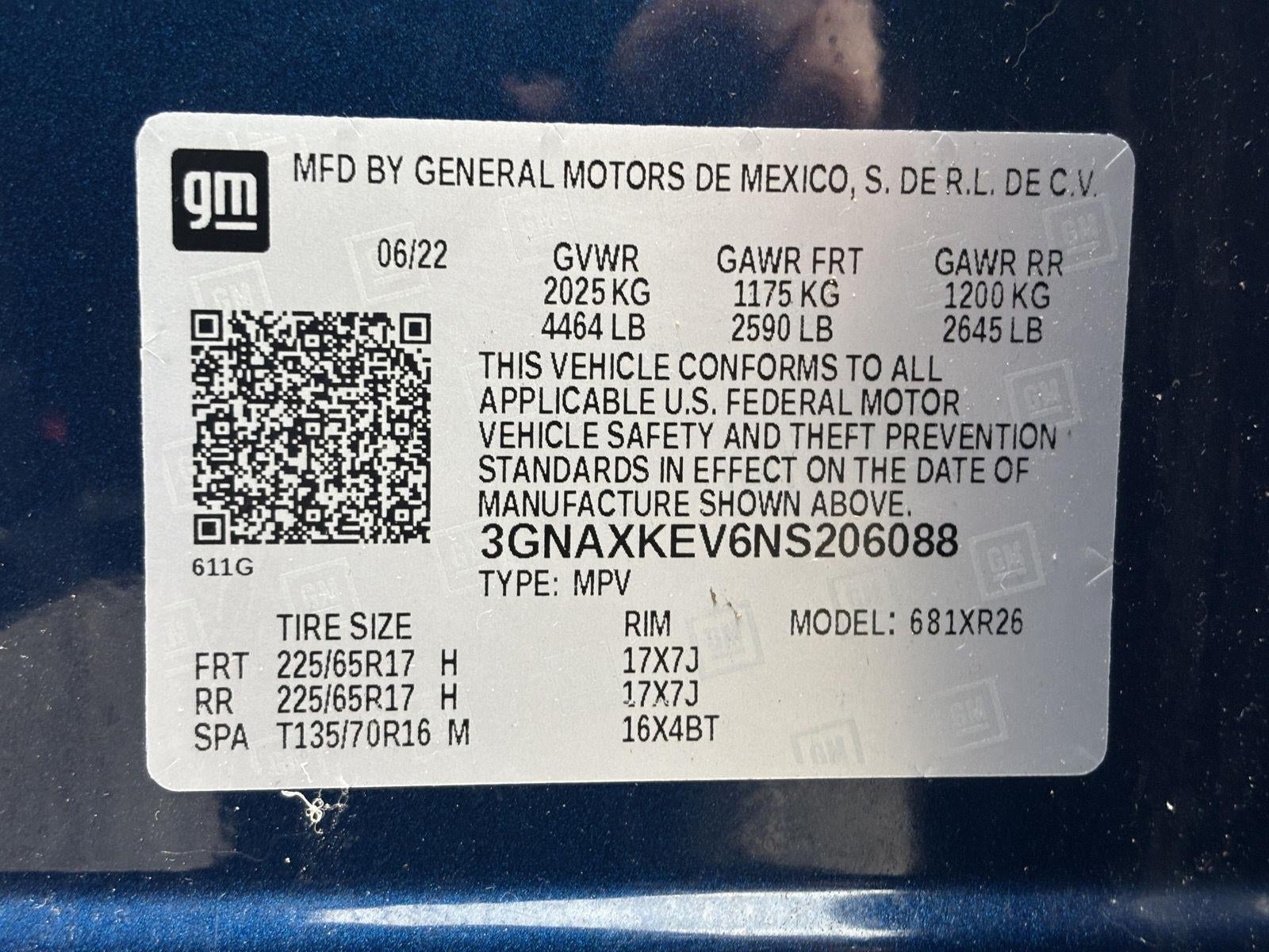 2022 Chevrolet Equinox LT