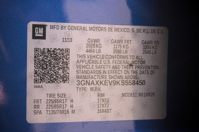 2019 Chevrolet Equinox LT