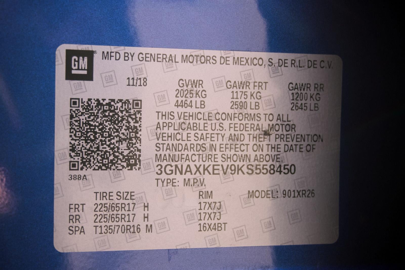 2019 Chevrolet Equinox LT