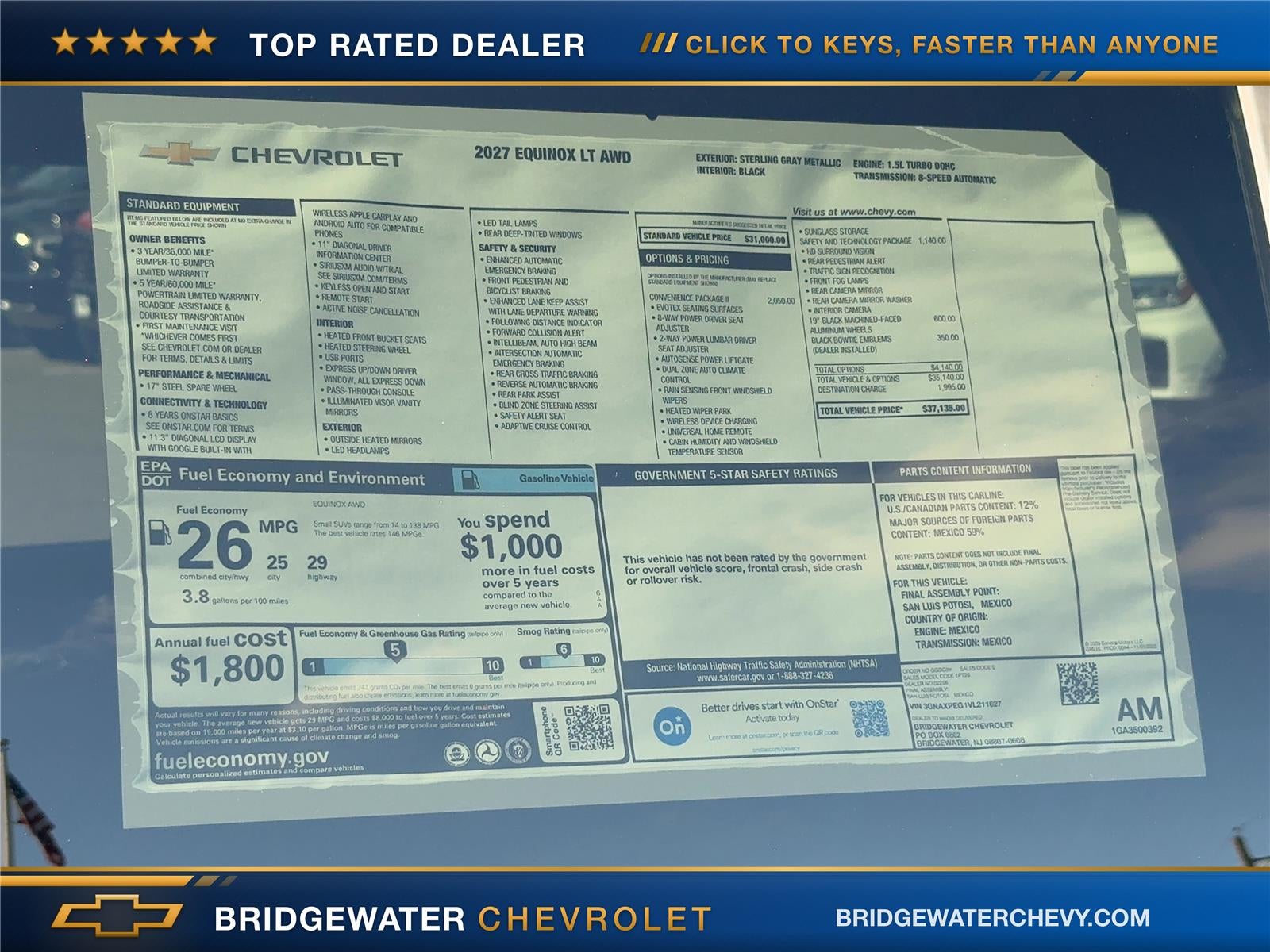 2027 Chevrolet Equinox LT