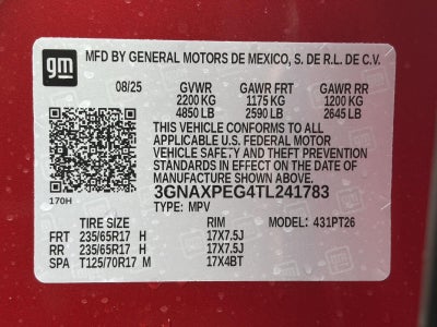 2026 Chevrolet Equinox LT