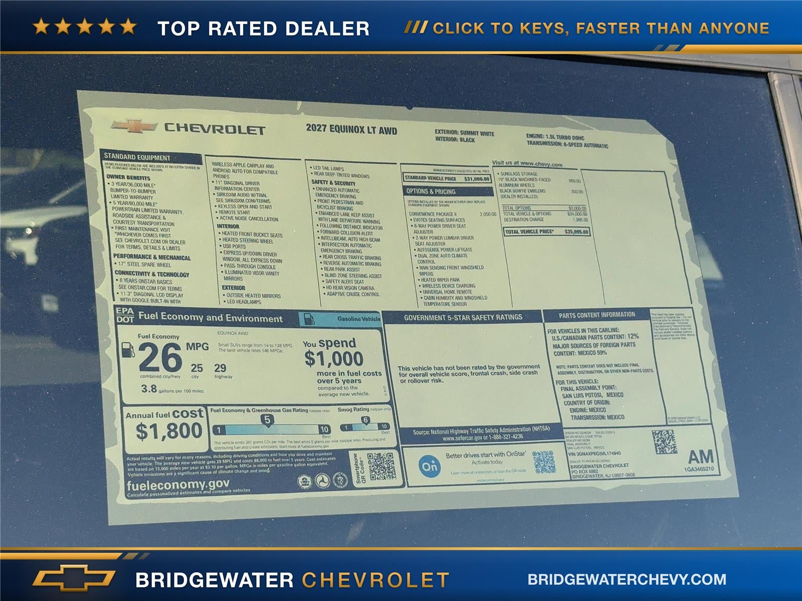 2027 Chevrolet Equinox LT